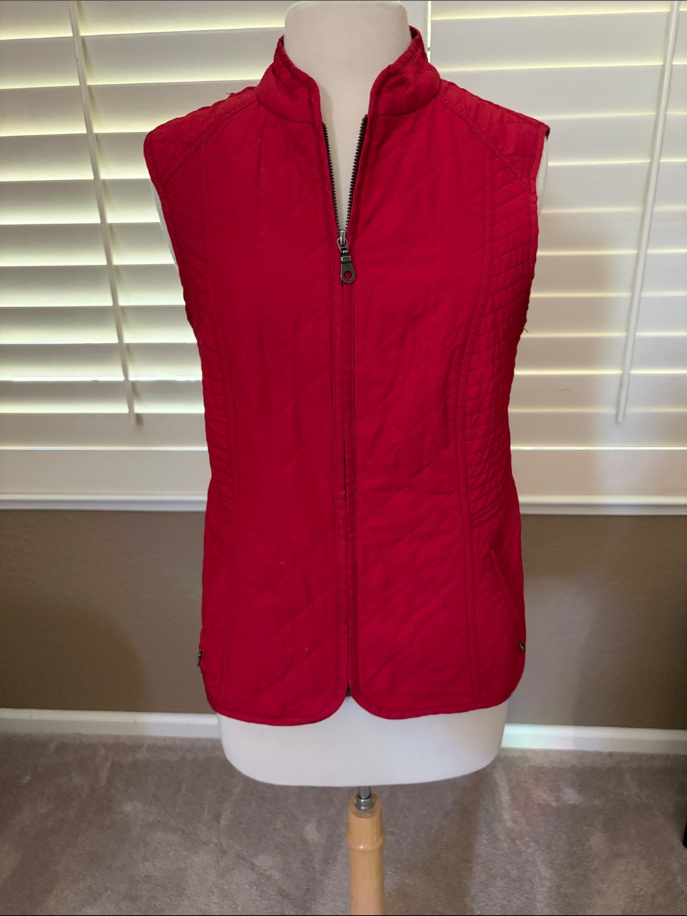Renuar Red Women's vest like New Size M